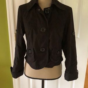 INC WOMEN BLACK JACKET SIZE M